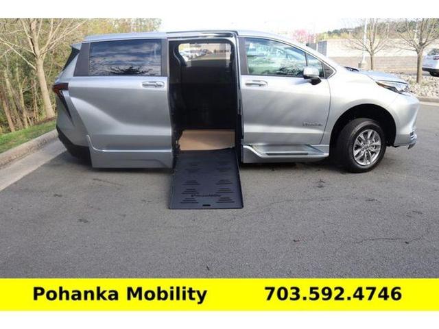 2024 toyota sienna xle-braunability power side ramp xt
