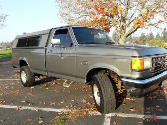 1990 ford f-150 xl 4x4 low miles f-250 xlt short box