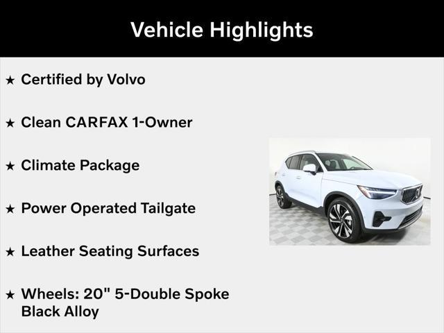 2024 volvo xc40 b5 ultimate bright theme