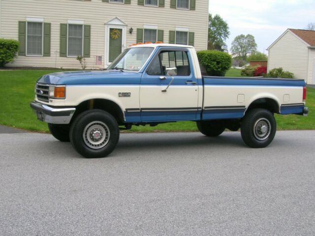 1989 ford f-250 xlt lariat 4x4 36,750 mile carfax verified 460 7.5l no reserve