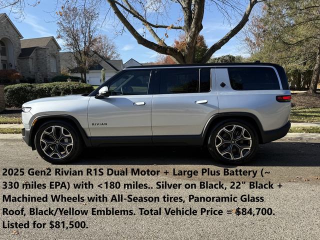 2025 rivian r1s adventure dual-motor large pack