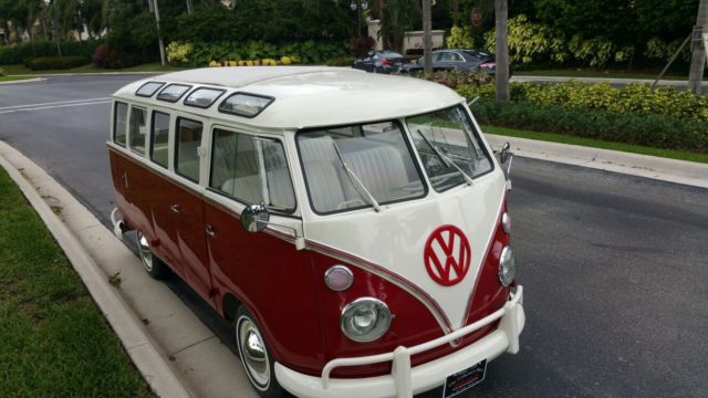 1969 vw bus 23 window sunroof
