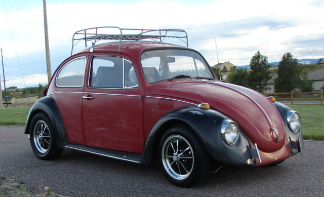 1968 vw beetle sweet patina bug!