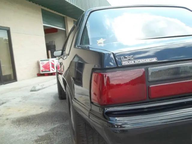 1989 ford mustang ssp 5.0 ex state trooper car