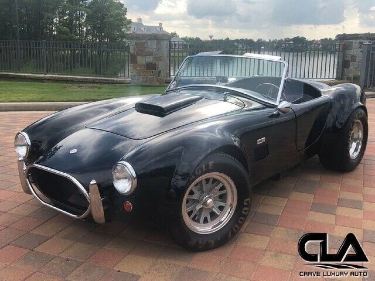 1965 ford cobra convertible manual black