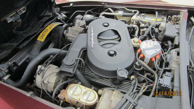 1982 corvette 39,368 actual miles