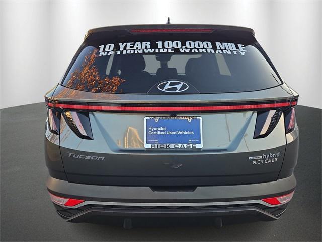 2024 hyundai tucson hybrid sel convenience