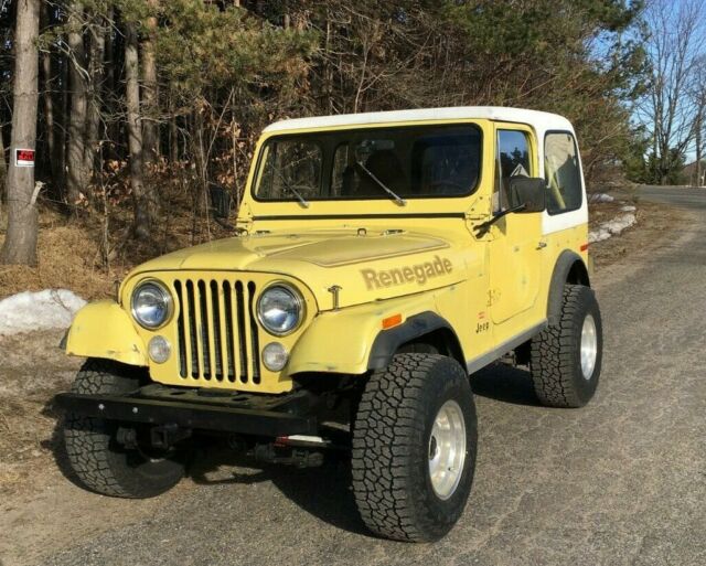 1977 jeep cj7 wrangler levi edition