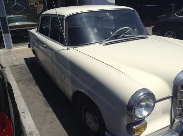 66 mercedes 230 4 door