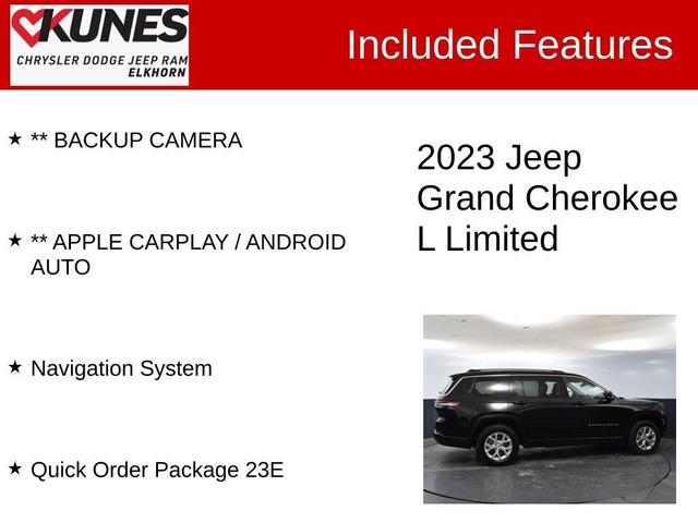 2023 jeep grand cherokee l limited