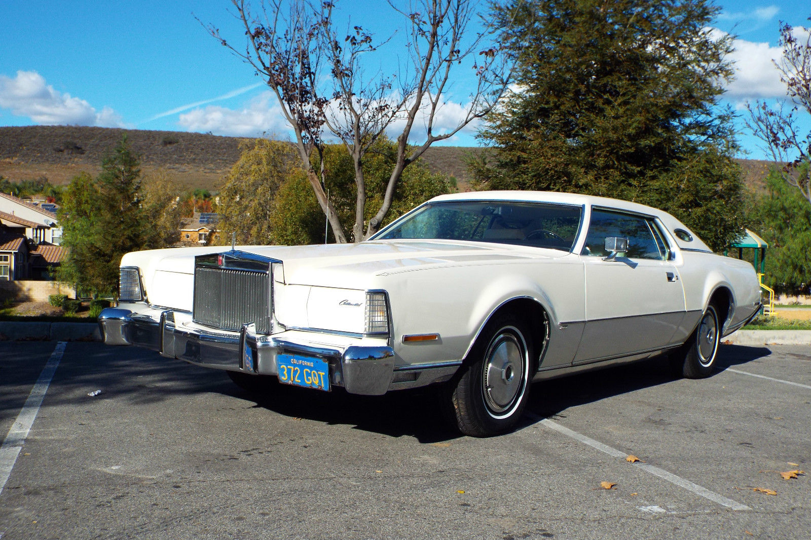 1973 lincoln continental base 7.5l