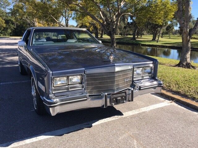 1984 cadillac eldorado biarritz original 87k miles! hatteras blue! no reserve!!