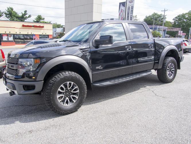 used 2013 ford f150 4x4 crew cab svt raptor wilmington, de 19806 for sale in wilmington, delaware