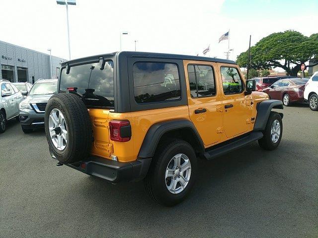 2018 jeep wrangler unlimited sport s 4x4 sport s 4dr suv (midyear release for sale in honolulu, hawaii