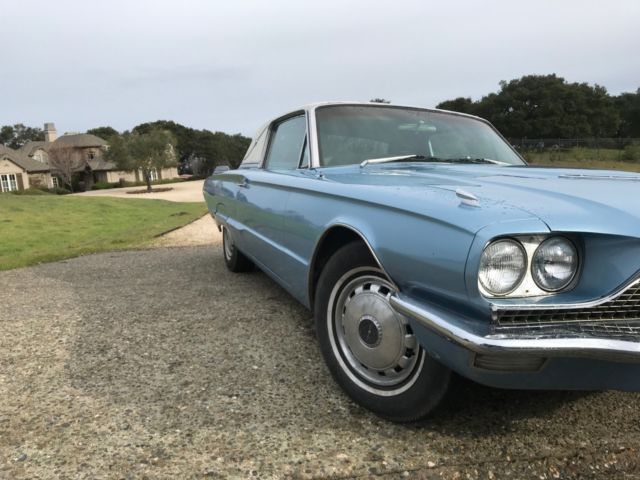 1966 ford thunderbird 2-door coupe 390 cid v8 automatic