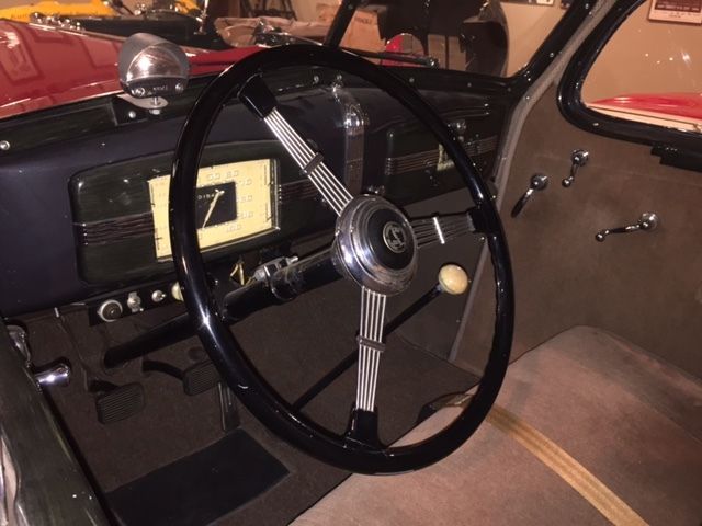 1936 buick , series 40, rumble seat coupe with dual side mounts