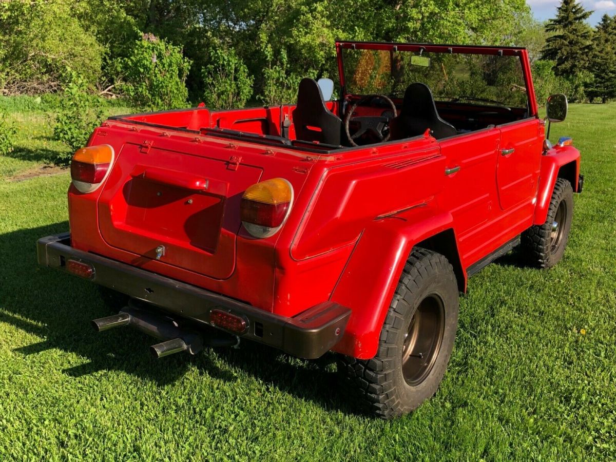 exceptional 1974 vw volkswagen thing / low miles / rust free / 3" lift new tires