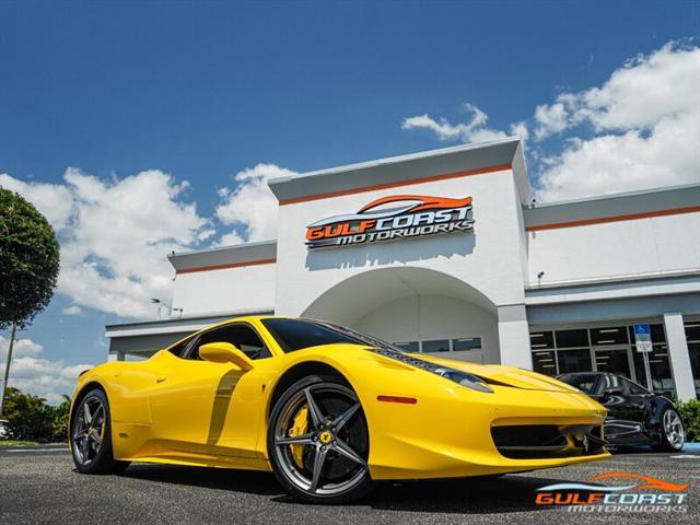 2012 ferrari 458 italia base