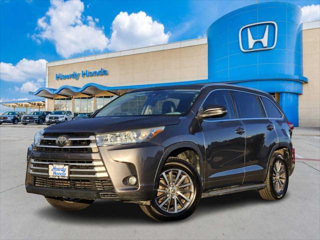 2018 toyota highlander xle