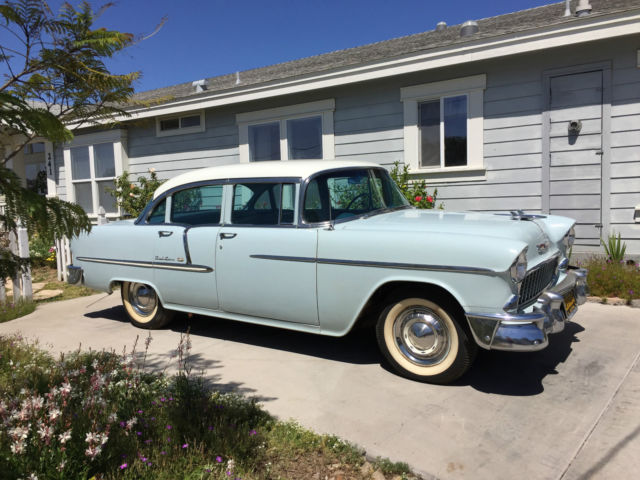 1955 chevrolet bel air survivor - completely original - 19,877 original miles