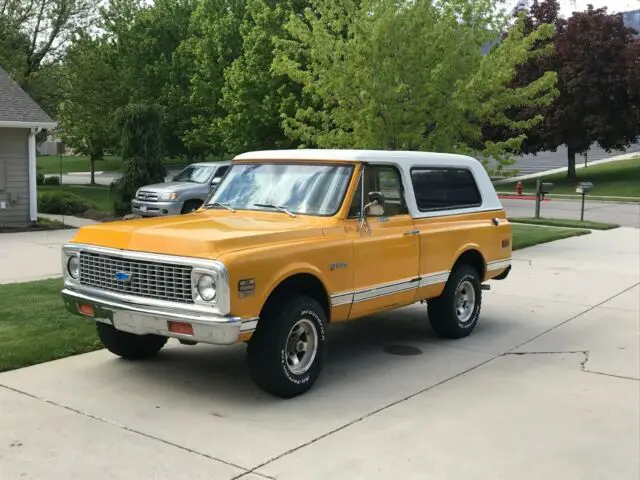1972 chevrolet blazer k5 cst cheyenne equipment