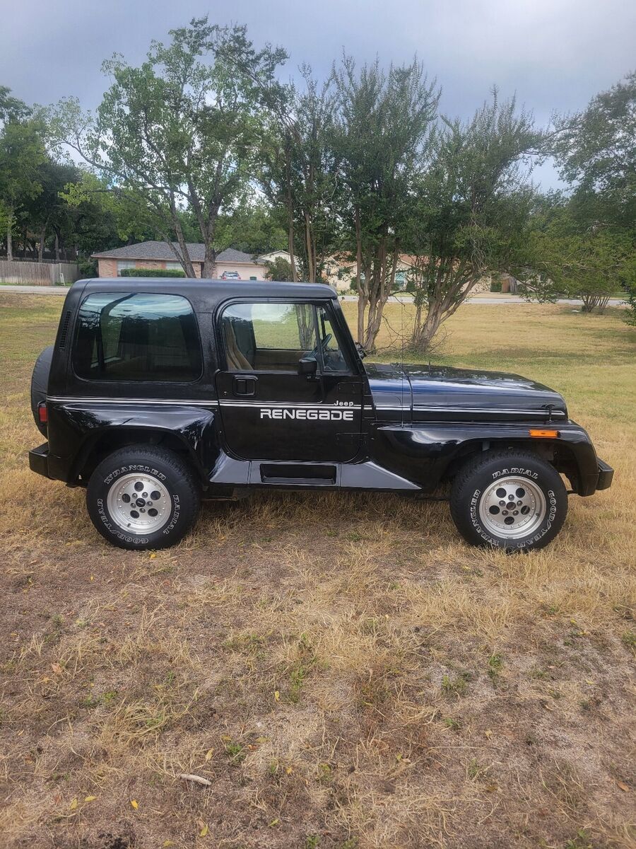 1992 jeep renegade black renegade