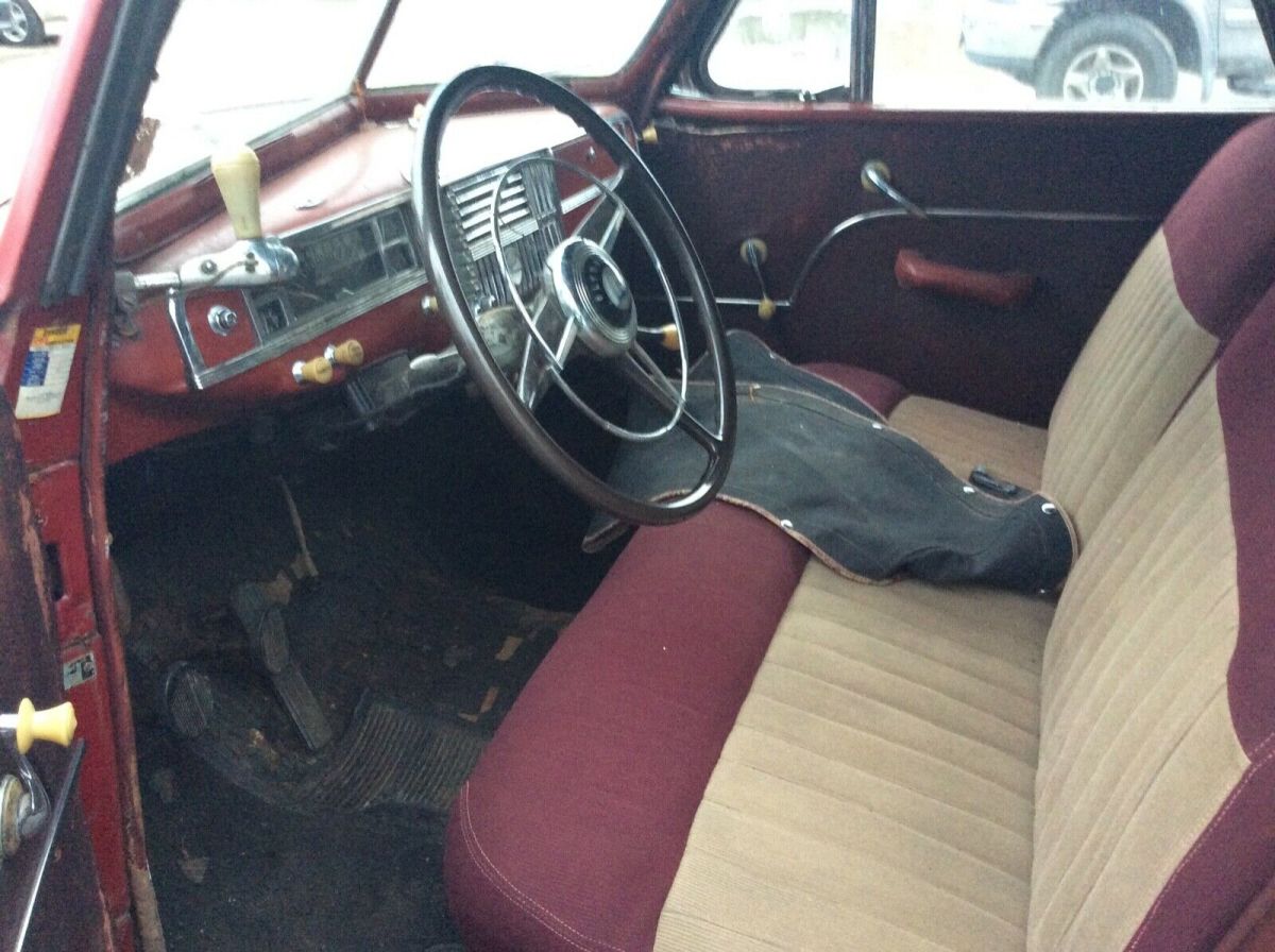 1947 plymouth convertible, all original, complete 1 repaint, runs great low prod