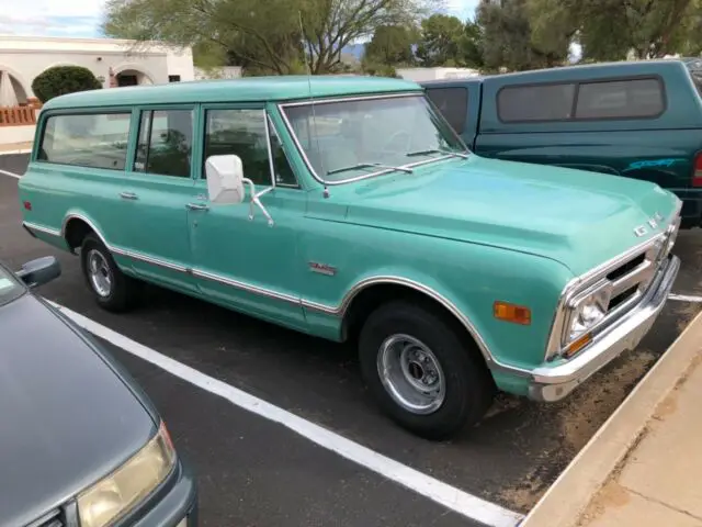 1968 all original 3 door gmc suburban with 71,915 original miles