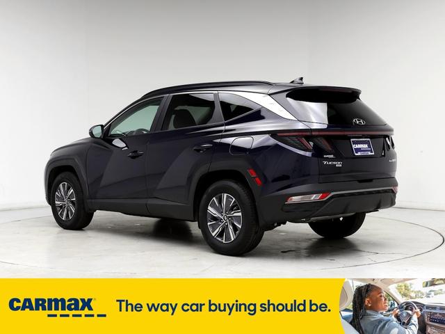 2022 hyundai tucson hybrid blue