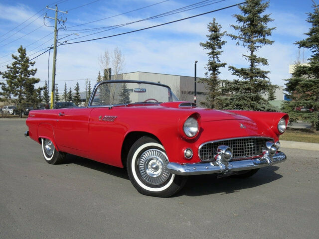 no reserve 1955 ford thunderbird 405th ever built 292 loaded with options