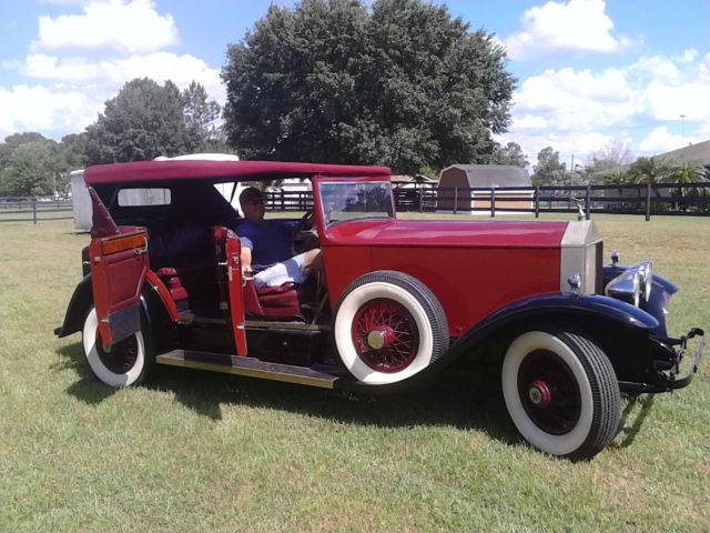 rolls royce phantom 1 rare 1926 touring car drives great