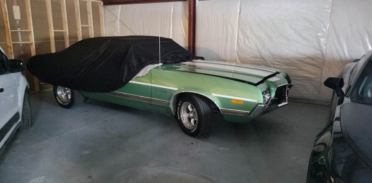 1972 ford gran torino coupe green rwd automatic