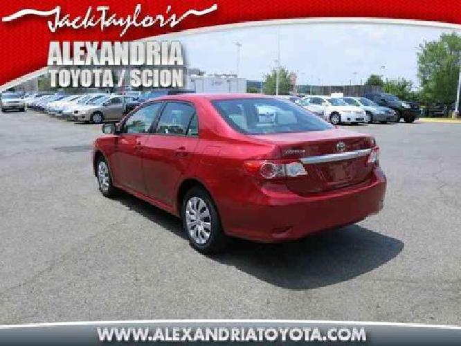 2012 toyota corolla le in alexandria, va