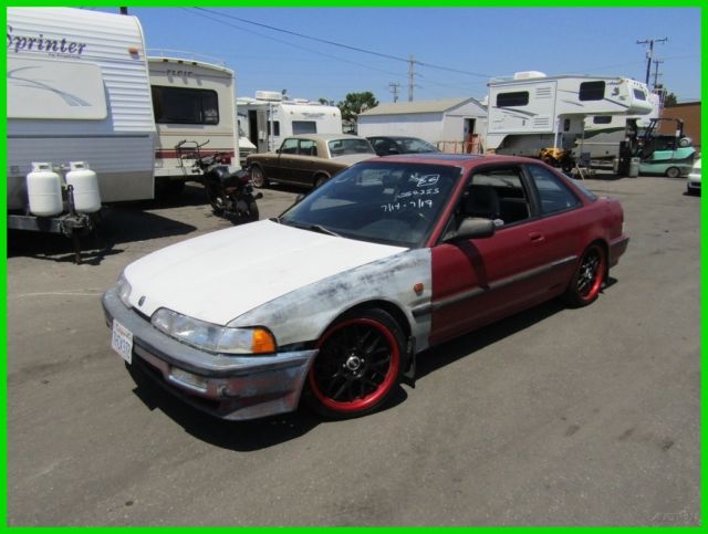1990 acura integra ls used 1.8l i4 16v manual no reserve