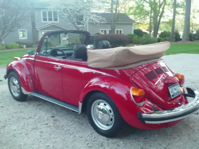 1975 vw beetle convertible excellent condition
