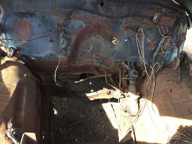 1949 chevy suburban patina rat rod