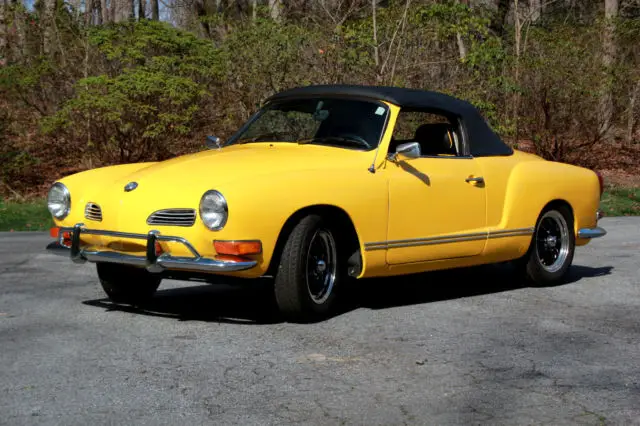 volkswagen karmann ghia convertible