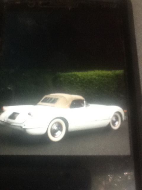 1954 corvette convertible ....an american original legend