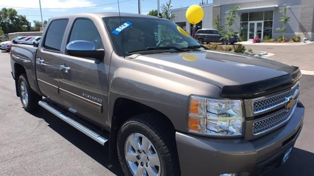 used 2012 chevrolet silverado 1500 4x4 crew cab ltz great falls, mt 59401 for sale in great falls, montana