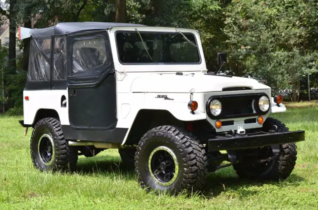 1966 toyota land cruiser fj40 frame off restoration restomod v8 free shipping