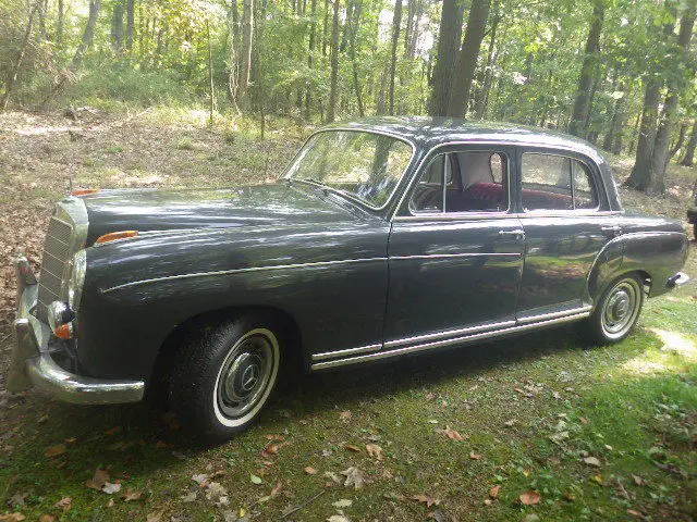 1959 mercedes-benz 220-s chassie style 180 ii