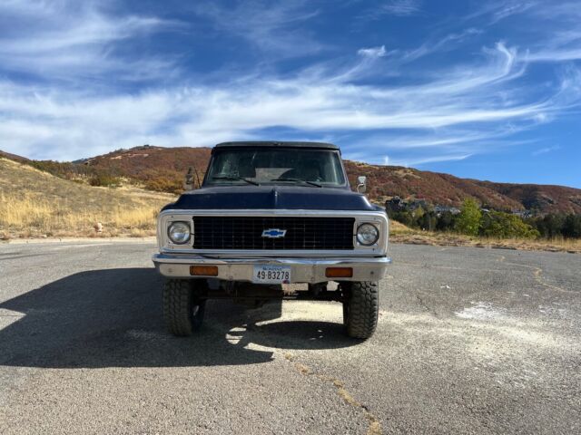 1972 chevrolet blazer suv blue 4wd manual k5