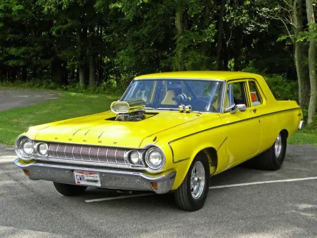1964 dodge coronet 330 sedan pro street