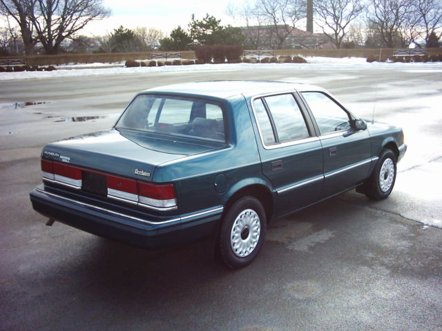 1994 plymouth acclaim, 30,550 low miles!! spirit, dynasty, aries, sebring look!!
