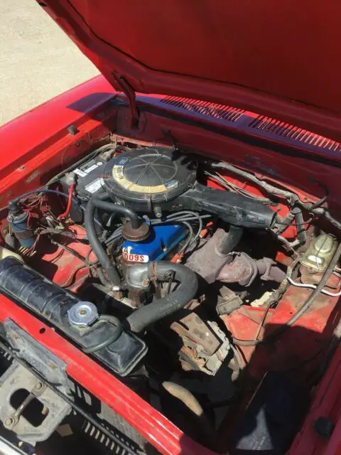 1971 ford pinto - runabout "time capsule" 4 sp 1.6 4 cyl