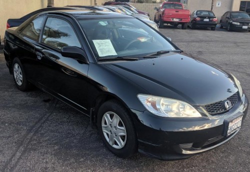 2005 honda civic value package for sale in california by owner