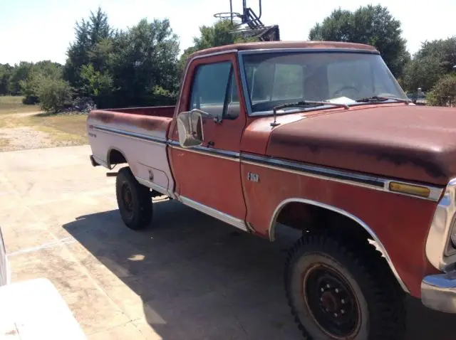 1976 f-250, 4wd, factory highboy