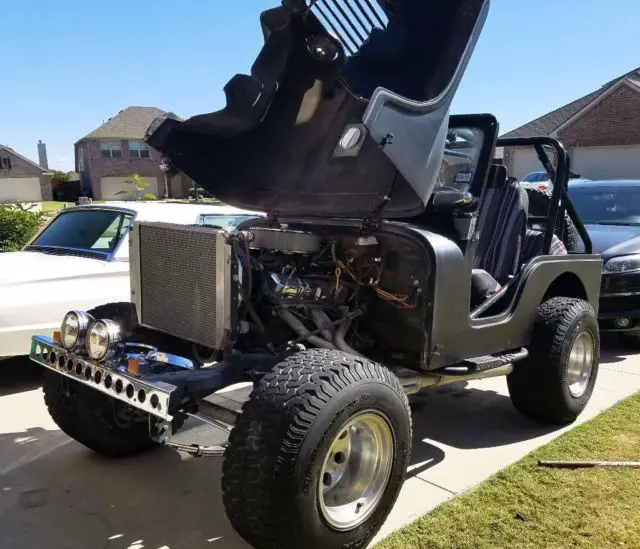 1973 jeep cj5 350 hp v8 with matching turbo tranny