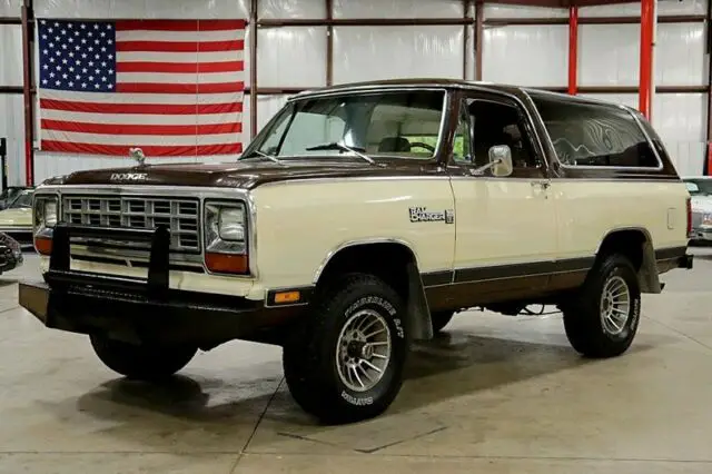 1981 dodge ramcharger 150 royal se 80088 miles brown suv 360ci v8 automatic