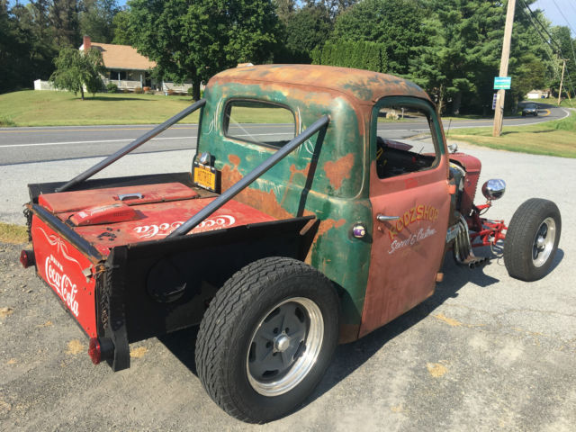 1948 ford f1 rat rods street rod 4 speed 283 chevy sbc hot rods drag truck